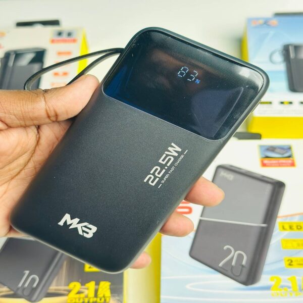 MKB PK31 10000mAh 22.5W PD ফাস্ট চার্জিং পাওয়ার ব্যাংক – বাংলাদেশের সেরা দামে - Image 2