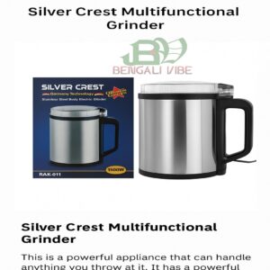 Silver Crest Premium 1500W Electric Food Grinder – Multifunctional Spice & Dry Food Grinding Machine
