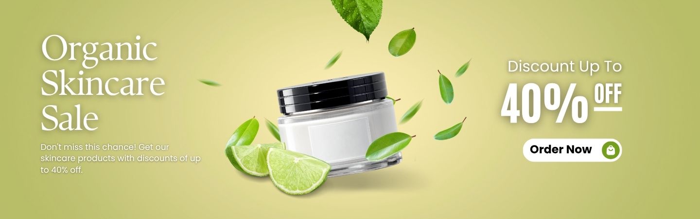 Green Organic Skincare Product Sale Instagram Post